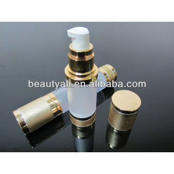 Plastic Pump Bottle With Aluminum Cap